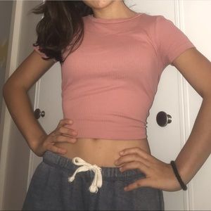 H&M cropped tee